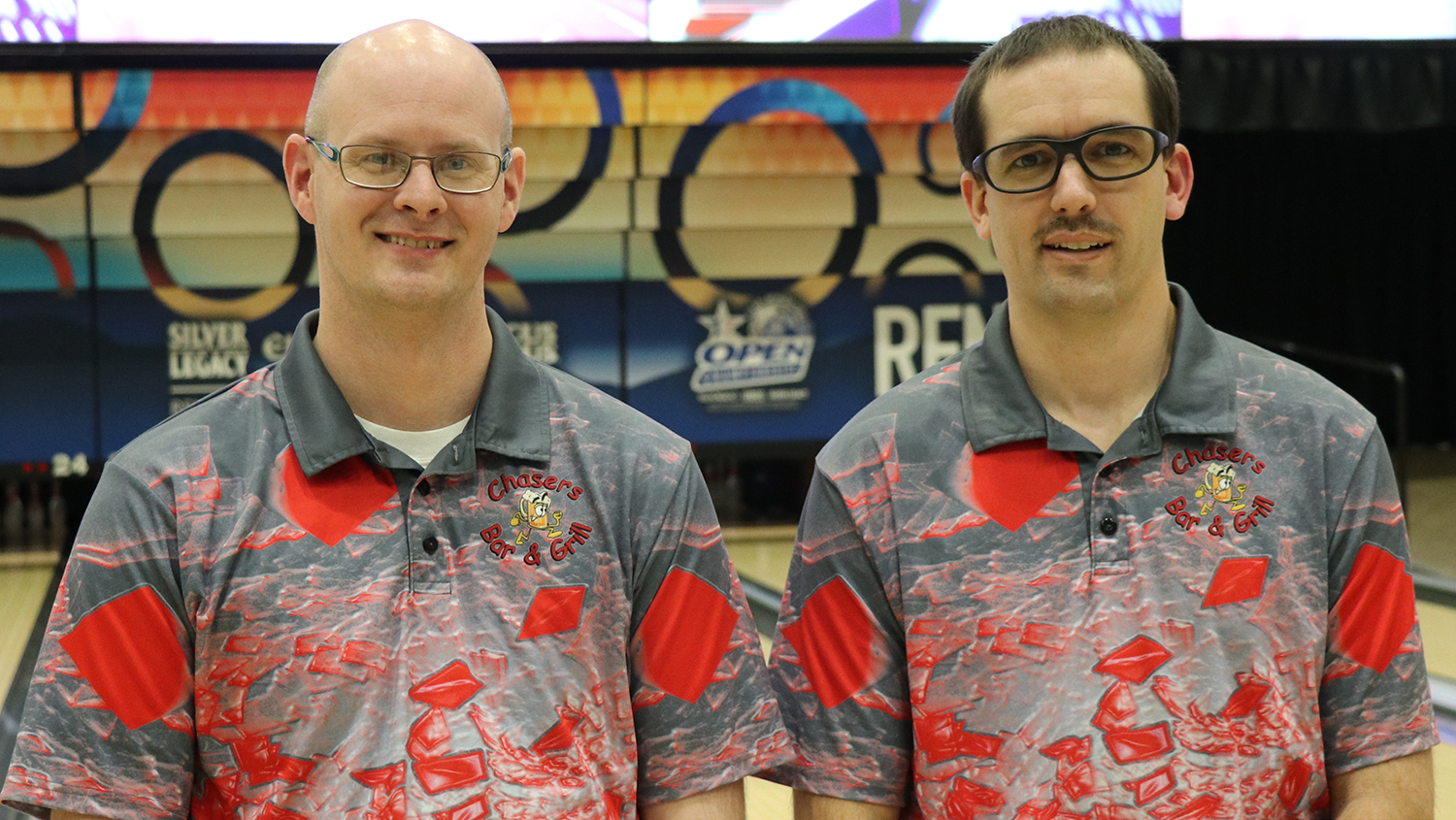 Ron Cornelison and Justin Enos